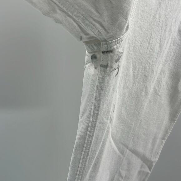 J. Crew Women's Wide Leg Trouser Jeans - White - 32 - New with tags Flawed - Picture 5 of 10